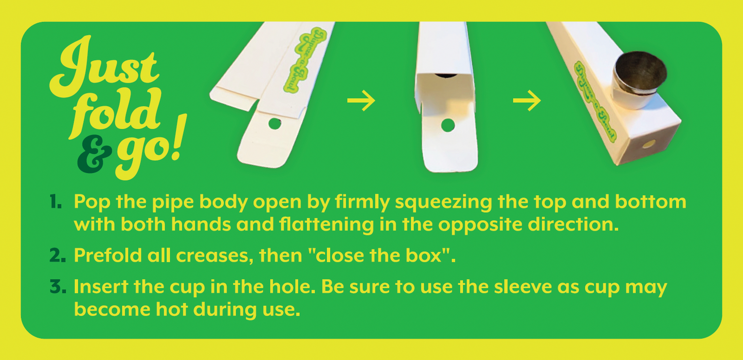 The Dispoze-a-Bowl® 25 Pack: Fresh, Clean, & Convenient Smoking Pipes with Stainless Steel Bowl