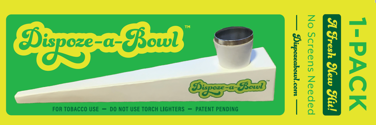 Dispoze-a-Bowl® SINGLE PACKS Counter Display Box 50ct. Pay $1.00 per unit and sell for $2.50+